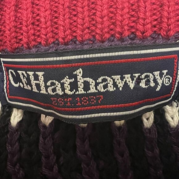 C.F.Hathaway Cable Knit Sweater XL - Picture 4 of 9